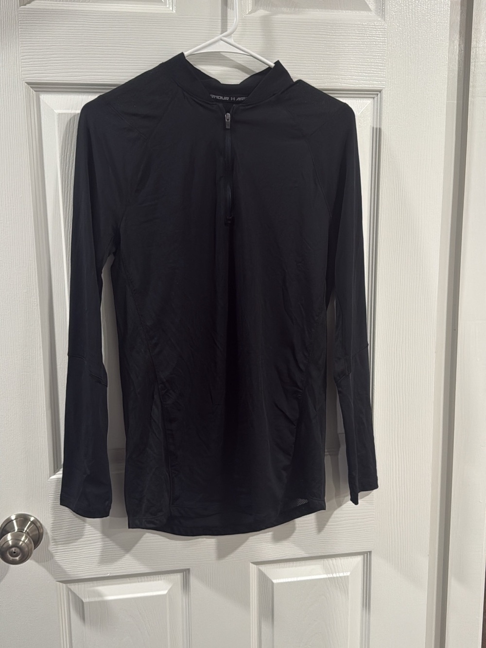 Under Armour Black Quarter-Zip Performance Pullover